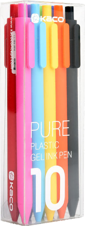 BIOCURIO PURE Booksource Gel Pen 10 Set