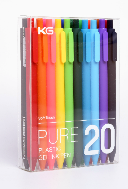 BIOCURIO PURE Booksource Gel Pen 20 Set Tradeshow Gift