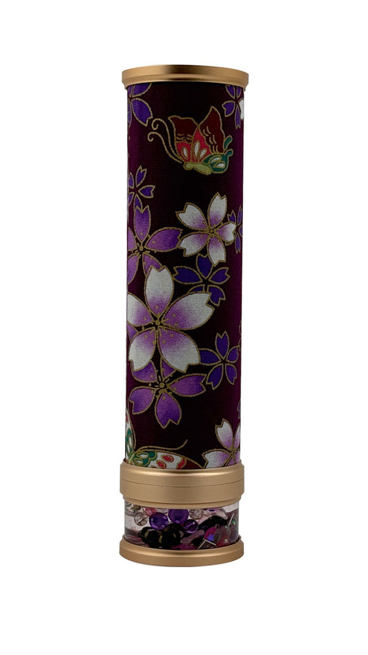 BIOCURIO Customized Kaleidoscope – Purple Cherry Blossom Kaleidoscope