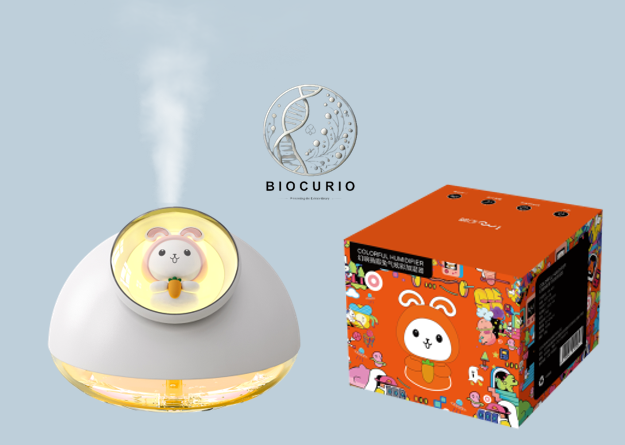 BioCurio Lucky Bunny Glow Humidifier Holiday Gift