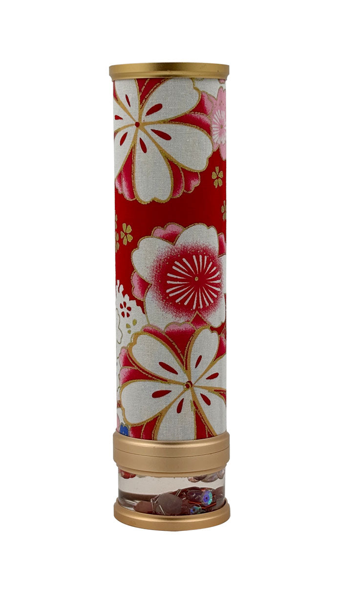 BIOCURIO Customized Kaleidoscope – Cabernet Cherry Blossom Kaleidoscope