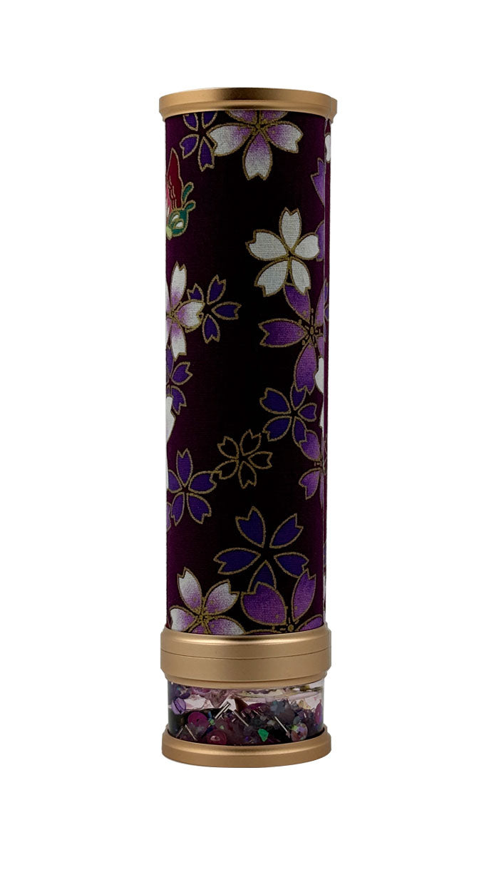 BIOCURIO Customized Kaleidoscope – Purple Cherry Blossom Kaleidoscope